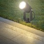 Connect To Shine - BRI 3927035 CONNECT TO SHINE startovací sada 12V zahradní osvětlení - trafo, 3x LED bodové svítidlo se zápichem, nastavitelné, IP65, černá - BRILONER - foto 6
