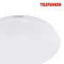Kruhová - TF 601206TF TELEFUNKEN LED stropní svítidlo, pr. 27,8 cm, 15 W, bílé - BRILONER - foto 6