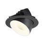 Kruhová - LA 1009904 NUMINOS® GIMBLE XL Stropní vestavné svítidlo, 4000 K, 40°, černá / bílá - BIG WHITE (SLV) - foto 6
