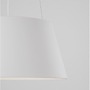 Kruhová - NV 9077882 Závěsné svítidlo VOLCANO kov a akrylový difuzor bílá LED 33W 230V 3000K IP20 - NOVA LUCE - foto 6