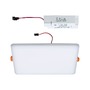 Koupelnová - P 92395 LED vestavné svítidlo Veluna VariFit IP44 hranaté 185x185mm 17W 3.000K satén - PAULMANN - foto 6