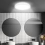 Kruhová - BRILO 7524416 Move LED stropní svítidlo IP44, přímé a nepřímé osvětlení, pohybové čidlo, kruhové 24 cm, bílé - BRILO - foto 6