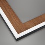 Hranatá - BRILO 3729-015 CCT LED stropní svítidlo, 56 cm, 45 W, 1500 lm, černá-dřevo - BRILO - foto 6
