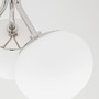 Dekorativní - HVLG H134603-AGB-CE Stropní svítidlo ESTEE ocel/sklo staromosaz/bílá E27 3x60W - HUDSON VALLEY (Mitzi) - foto 6
