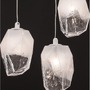 Vícečetná - NV 9160235 Závěsné svítidlo ICE bílé sklo s přechody a bílý kov G9 5x5W 230V IP20 bez žárovky - NOVA LUCE - foto 6