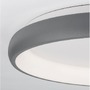 Kruhová - NV 8105617 Stropní svítidlo ALBI šedý hliník a akryl LED 50W 230V 3000K IP20 stmívatelné - NOVA LUCE - foto 6