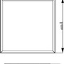 Hranatá - PH 8719514326705 LED Stropní přisazený panel Philips Superslim Touch CL560 929002665701 36W 3600lm 4000K IP20 60cm bílý, 3-krokové stmívání - PHILIPS (929002665701) - foto 6