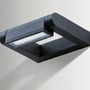 Nástěnná - AZZ AZ2132 LED Venkovní nástěnné svítidlo Azzardo Frame wall dark grey AZ2132 8W 800lm 3000K IP54 18,5cm tmavě šedé - AZZARDO - foto 6