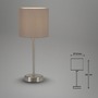 Stolní lampy dekorační - BRILO 7002011 Stolní lampa, max. 25 W, 38,5 cm, taupe (starý kód: BRILO 7002-011) - BRILO - foto 6