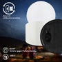 Stolní lampy dekorační - BRILO 7561016 Sora Mini LED stolní lampička bezdrátová IP54, stmívatelné, dotykový vypínač, bílá - BRILO - foto 6