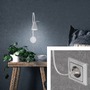 S ramenem - BRI 2082-016 Flexibilní nástěnné svítidlo 45 cm 1xGU10 5W 400lm bílé - BRILONER - foto 6