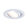Kruhová - P 93166 LED vestavné svítidlo FixedLED 20ks sada výklopné 25° 20x4,8W 230V 3000K bílá - PAULMANN - foto 6
