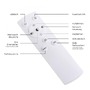 Hranatá - LD 11646-16 RECESS LED stropní svítidlo hranaté v bílé s rafinovaným výřezem a možností změny barev RGB+3000-5000K - LEUCHTEN DIREKT / JUST LIGHT - foto 6