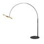 Stojací lampy - LA 1006350 ONE BOW FL stojací lampa černá/mosaz 20 W 1200/1200 lm 2700/3000 K CRI90 140° - BIG WHITE (SLV) - foto 6