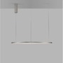 Kruhová - NV 9345607 Závěsné svítidlo TARQUIN šampaň stříbrný hliník a akryl LED 48W 230V 3000K IP20 stmívatelné - NOVA LUCE - foto 6
