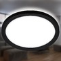 Kruhová - BRILO 7150415 Slim svítidlo LED panel, pr. 19 cm, 12 W, černá (starý kód: BRILO 7150-415) - BRILO - foto 6