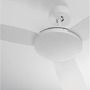 Ventilátory - NV 9952360 Stropní ventilátor BLAIRE tělo z hliníku matná bílá a sklo 3ABS bílé listy - NOVA LUCE - foto 6