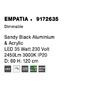 Kruhová - NV 9172635 Závěsné svítidlo EMPATIA černý hliník a akryl LED 35W 230V 3000K IP20 stmívatelné - NOVA LUCE - foto 6