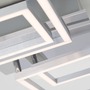 Hranatá - BRI 3132-018 LED rám 65,6 cm 2x14,5W 1500lm chrom - BRILONER - foto 6
