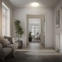 Kruhová - BRILO 3959016 Ugo stropní svítidlo pr.27 cm - 13W, 1300lm, LED, teplá bílá, pohybové čidlo, bílé - BRILO - foto 6