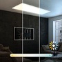 Hranatá - BRILO 7767016 Piatto svítidlo LED panel 100x25 cm - 24W, 2600lm, stmívatelné, dálkový ovladač, CCT, bílé - BRILO - foto 6