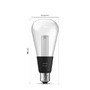 E27 - PH 8719514419391 Hue Lightguide LED žárovka E27 ST72 6,8W 500lm 2000-6500K RGB CRI80 IP20, stmívatelná - PHILIPS - foto 6