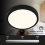 Kruhová - BRILO 3704015 CCT LED přisazené svítidlo pr. 38 cm, 22 W, 2900 lm, černá (starý kód: BRILO 3704-015) - BRILO - foto 6