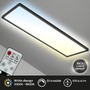 Hranatá - BRILO 7403015 Ultraploché CCT svítidlo LED panel, 29,3 cm, LED, 23 W, 3000 lm, černá (starý kód: BRILO 7403-015) - BRILO - foto 6