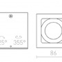Downlight - RED R10119 Stropní svítidlo BERIT I hliník  230V GU10 50W - RED - DESIGN RENDL - foto 6