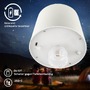 Stolní lampy dekorační - BRILO 7709016 Bota lampička na láhev - 1,8W, 120lm, nabíjecí, LED, stmívatelné, dotykový vypínač, teplá bílá, bílá - BRILO - foto 6