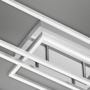 Hranatá - BRILO 3676-019 CCT LED stropní svítidlo, 116,5 cm 18 W, 2200 lm, hliník-chrom - BRILO - foto 6