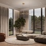 Dekorativní - M MOD278PL-L86G3K Závěsné svítidlo Radiance 3000K 80W 3150lm zlatá hliník teplá bílá - MAYTONI - foto 6