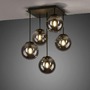 Vícečetná - LD 14602-18 Svítidlo stropní BIG WIDOW LED, černá, jednoduché, nadčasové, 5 ramenné - LEUCHTEN DIREKT / JUST LIGHT - foto 6