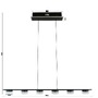 Podélná - GT 7066-702 Závěsné svítidlo Cassis 30W 3000lm 3000K černý chrom - GeeTi - foto 6