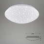 Kruhová - BRI 3360016 LED stropní svítidlo hvězdné nebe, pr. 28 cm, 12 W, bílé (starý kód: BRI 3360-016) - BRILONER - foto 6