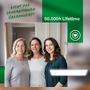 Hranatá - BRILO 7551016 Tava A LED stropní svítidlo 98cm, energetická třída A, přímé a nepřímé osvětlení, bílé - BRILO - foto 6