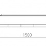 Svítidla - RED R13732 FLATLINE 150 pro tříokr. lištu bílá 230V LED 50W 90° 3000K - RED - DESIGN RENDL - foto 6