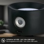 Stolní lampy s klipem - BRILO 2499015 Tari LED lampička na psací stůl, stmívatelné, magnetická hlava, černá - BRILO - foto 6