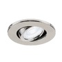 Pro zapuštěná svítidla - LA 1007093 UNIVERSAL DOWNLIGHT kryt pro downlight IP20, výkyvný, kulatý, hliník - BIG WHITE (SLV) - foto 6
