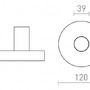 Stolní lampy dekorační - RED R13907 ALGOT stolní černá česaná měď 230V E27 40W - RED - DESIGN RENDL - foto 6