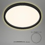 Kruhová - BRI 7364-015 Svítidlo LED panel, 42,2 cm, 3000 lm, 22 W, černá - BRILONER - foto 6