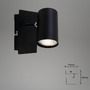 Bodová - BRILO 2857-015 Bodové svítidlo 12,3 cm 1xGU10 40W černá - BRILO - foto 6