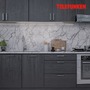 Přisazená - TF 201604TF TELEFUNKEN LED skříňkové svítidlo 87,3 cm 10W 1100lm stříbrná - BRILONER - foto 6