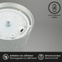 Stolní lampy dekorační - BRILO 7508014 Kiki stolní lampička bezdrátová, dotykový vypínač, nastavitelná výška, stmívatelné, nabíjecí, matný chrom - BRILO - foto 6