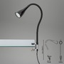Stolní lampy s klipem - BRI 2762-015P Flexibilní svítidlo se svorkou 60 cm 1xGU10 3W 250lm černá - BRILONER - foto 6