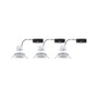 Kruhová - P 92455 LED vestavné svítidlo Nova Coin 3ks sada kruhové 84mm 50° 3x2,8W 230V 4000K bílá mat - PAULMANN - foto 6