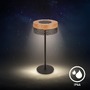 Stolní lampy dekorační - BRILO 7576014 Booha stolní lampa - 2,5W, 300lm, bezdrátová, IP44, LED, stmívatelná, teplá bílá, černá/dřevo - BRILO - foto 6
