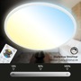 Kruhová - BRILO 7080-016 Slim CCT svítidlo LED panel, pr. 42 cm, 22 W, bílé - BRILO - foto 6