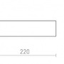 Nástěnná - RED R13641 CAMARGUE nástěnná antracitová satinované sklo 230V LED 6W IP65 3000K - RED - DESIGN RENDL - foto 6