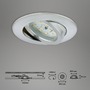 Kruhová - BRI 7209-039 3ks sada LED vestavné svítidlo, pr. 8,2 cm, 5 W, hliník - BRILONER - foto 6